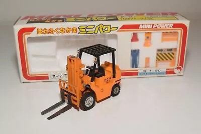 A31 1:50 Shinsei Mini Power Forklift Truck Tmc Fg-25 M-12 Excellent Boxed • $31.24