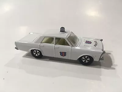 Matchbox Lesney #55 Custom Superfast Ford Galaxie Police Car. • $39.95