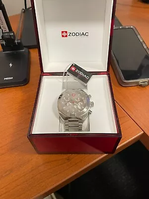 Zodiac Men's Watch ZO2701 New With Plastic On Face W/ Original Tags And Box.  • $350