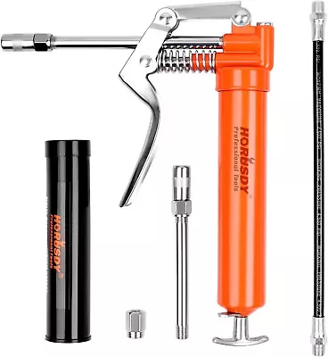 Mini Pistol Grip Grease Gun With 3oz Grease & Coupler 2900 PSI • $25.10