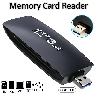 Micro USB 3.0 All In One Multi 4 SLOT Memory Card Reader CF SD HC SDXC Adapter • $18.99