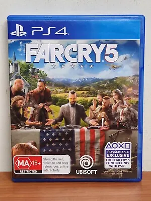 $21.50 • Buy Sony Playstation 4 PS4 Far Cry 5 Video Game, Ubisoft Aus Version Used