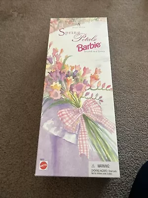 Mattel Spring Petals Barbie Brunette • $14.99