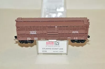 N Scale Micro-Trains Line Atlantic Coast Line RR 40' Despatch Stock Car • $3