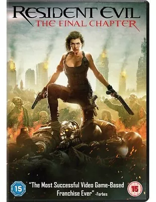 Resident Evil: The Final Chapter DVD (2017) NEW • £3.95