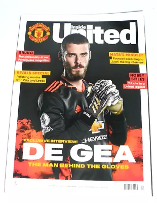 Inside United Magazine - December 2020 - David De Gea Cover • £4.75