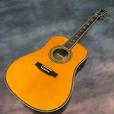 41  D45 Series Solid Wood Polished Surface Yellow Acoustic Guitar • $320.16