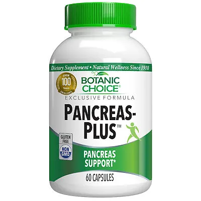 Botanic Choice Pancreas-Plus™ Dietary Supplement 60 Capsules • $22