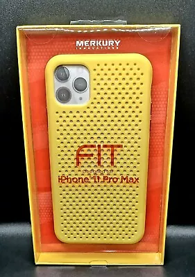 Merkury Innovations IPhone 11 Pro Max FIT Sport Grip Case - Color Yellow Free Sh • $5