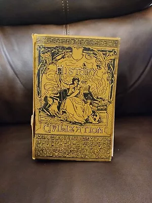 History Of Civilization Vol.2 Ancient World Or Dawn Of History By E.A Wells 1889 • $75