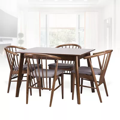 Dining Room Set Of 4 Toby Chairs And Rectangular Table Kitchen Modern Solid Wood • $459.99