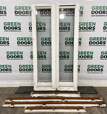 £399.95 • Buy French Doors Timber Wood Grain White Varnished Double Glazed External