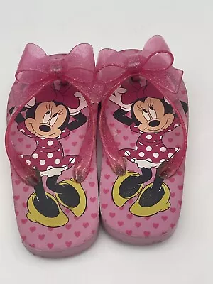 Mini Mouse  Kids Flip Flops Size 9/10 • $9.99