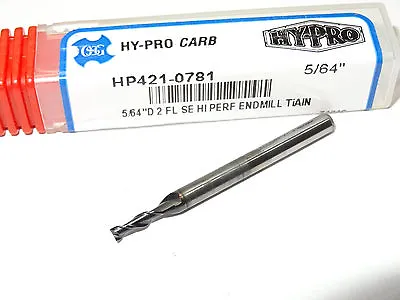 $9.99 • Buy OSG 5/64  X 1/8  Shank Solid Carbide TiALN Coated 2 Flutes End Mill HP421-0781