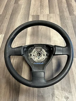 ⭐️ 05-09 Volkswagen VW Jetta Steering Wheel Black 1K0419091EP1QB OEM • $80