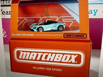 Mattel Creations 2024 Matchbox Collector Gulf McLaren 720S Spider NEW SEALED • $16.58