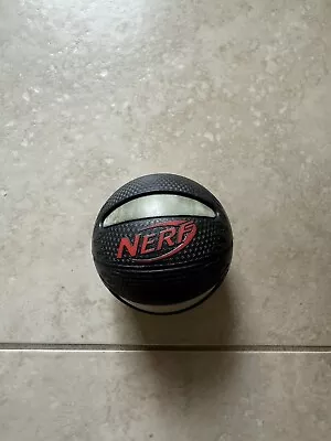 Nerf Fire Vision Mini Basketball 4  Rare 2011 - Foam Ball Hyper Bounce Ball Vtg • $9.99