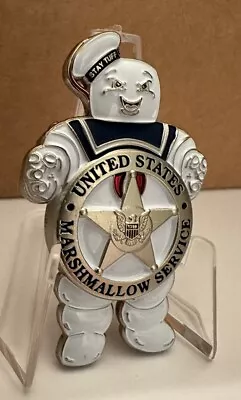 Sought After U.S. Marshals Marshmallow Service Challenge Coin • $20.50