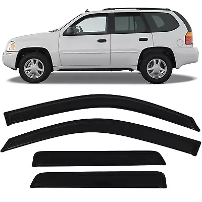 Guard Outside Mount Tape-On Window Visors For 02-09 Chevy Trailblazer/GMC Envoy • $29.44