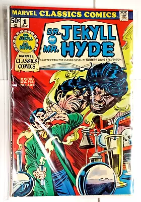 Marvel Classics #1 Dr. Jekyll And Mr. Hyde 1976 F/VF OW • $15.95