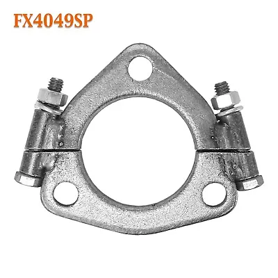 FX4049SP  2 1/4  2.25  ID Triangle Exhaust Split Flange For 2  OD Flared Y Pipe • $24.30