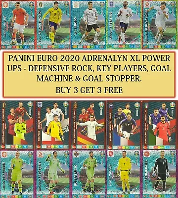 Panini Adrenalyn XL UEFA Euro 2020 - Squads Multiples & Power Up Cards • £0.99