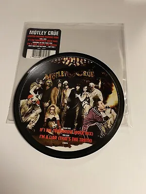 Motley Crue -  If I Die Tomorrow  7  Picture Disc Vinyl • $29.02