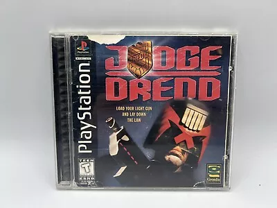 Judge Dredd PS1 PlayStation 1 Complete CIB • $26.38