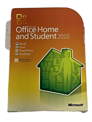 Microsoft Office Home And Student 2010 Software For Windows-Fast Ship • $39.90