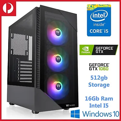 Epic I5 Intel | 16GB RAM | 512gb | Gtx 1060 | Gaming PC Office Desktop Computer • $849.99