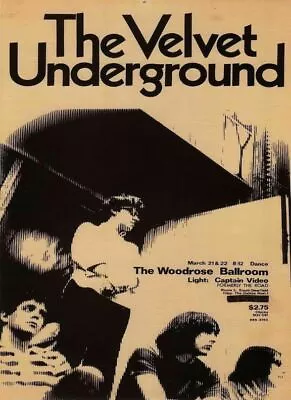 The Velvet Underground  Graphic Art Picture Vintage Poster Home Office Uk Made • £11.99