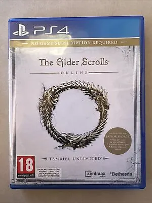 The Elder Scrolls Online - Gold Edition (Sony PlayStation PS4) Game - Excellent • $9.95
