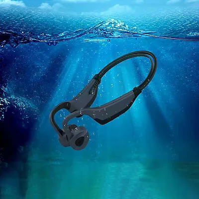 16G MP3 Bluetooth Headset Bone Conductive Headphones Waterproof Fitness Swimming • $43.49