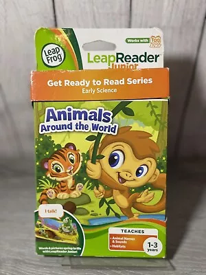 LeapFrog LeapReader Junior Book: Animals Around The World (works W/ Tag Junior) • $25.21