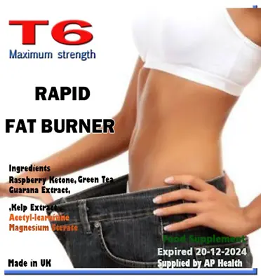 Lose Weight Now*quick Slimming T6 Men&women Slim Diet Fat Loss Pills/fast Burner • £12.99