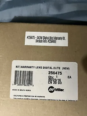 Miller Digital Elite Clear Light Lens#256475 D421W Digital Elite Lens Assy • $300