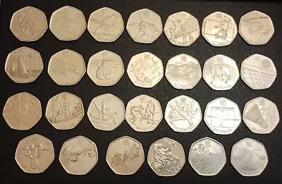 50p Coins London 2012 Olympics • £1.99