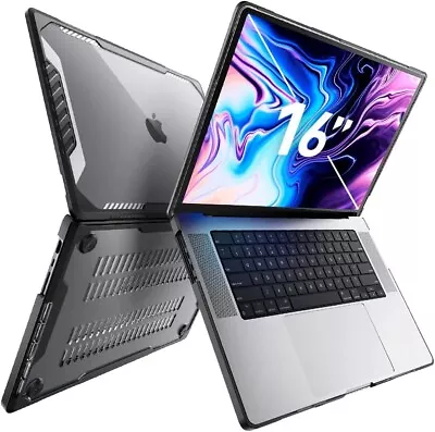 SUPCASE Case For MacBook Pro 16 Inch (2021/2023) Dual Layer Hard Shell Cover BLK • $29.99