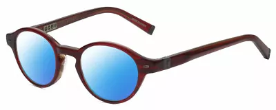 John Varvatos V356 Round Polarized Sunglasses Red Marble 43 Mm CHOOSE LENS COLOR • $60.13