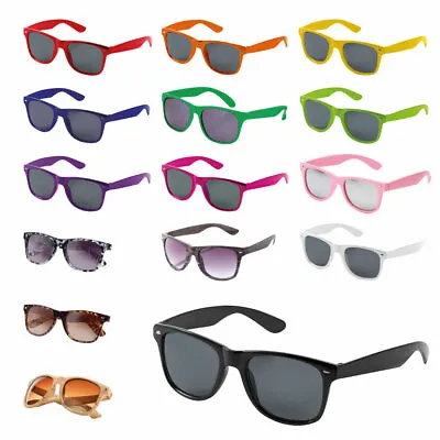 Sunglasses Mens Ladies Fashion Colourful UV400 Lens Retro Shades LOW PRICE Lot • £2.99