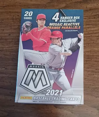 2021 Panini Mosaic Baseball Hanger Box Brand New Sealed - Autograph?? • $6.99