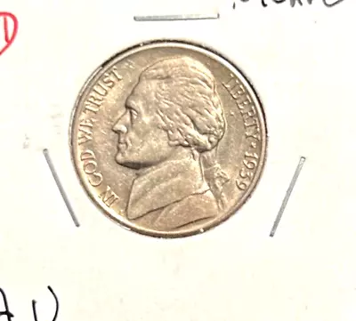 1939-D Jefferson Nickel Choice AU • $24.95