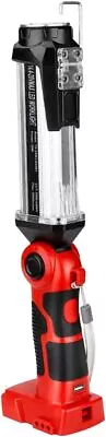 35W 2000LM Cordless LED Work Light Powered By Milwaukee 18V M18 Li-ion Batteries • $37.28