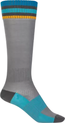 Fly Racing Youth Mx Socks Thin - Grey • $14.95