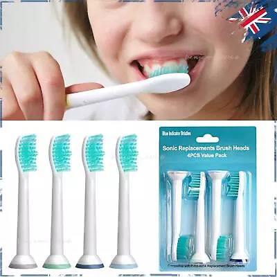 Electric Toothbrush Heads Replacement For Philips Sonicare HX-6014 Soft Brush • $12.34