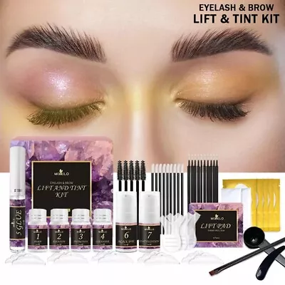 £12.99 • Buy Eyelash Lifting And Tint Kit Semi-Permanent Brow Lift Perming Instant Fuller