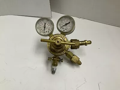 Victor Model VTS252D Duty Hydrogen And Methane Two Stage Regulator WITH LEVER • $160