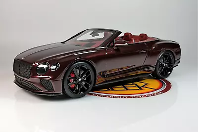 2019 Bentley New Continental GT Cabriolet 1:18 Truescale TS0292 • $199