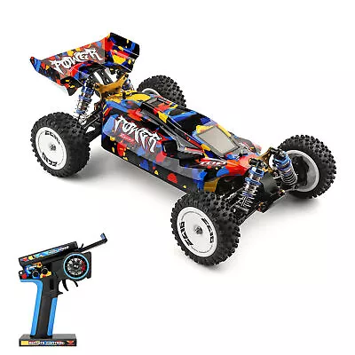 Best Gifts !! WLtoys XKS 124007 RC Cars 1/12 4WD Off Road 75KM/H Car Brushless • £124.99