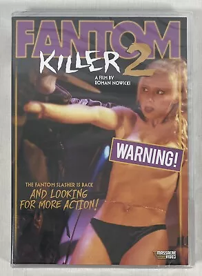 Fantom Killer 2 (1999) (dvd) Massacre Video - Roman Nowicki  New • $29.99